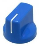 Knob Fulltone style, blue