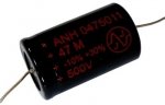 Capacitor 47uF 500V axial JJ