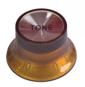 Knob guitar Gibson SG style amber TONE