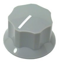 Knob MXR style, grey