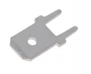 Connector male 6,3mm PCB