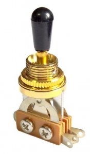 Switch Les Paul style Gold/Black