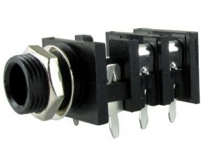 Jack 6,3mm Fender stereo PCB  (1999)