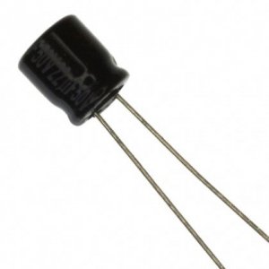 Capacitor 3,3uF 50V Panasonic KA (low profile))