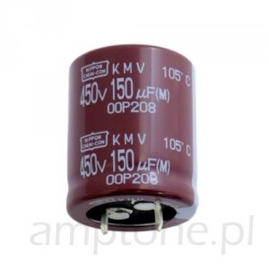 Capacitor 470uF 400V Nippon, snap-in