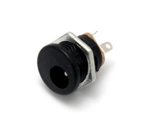 DC jack 2.5mm / 5.5mm, Boss style