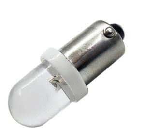 Dial lamp T-3 LED, bayonet base, 12V