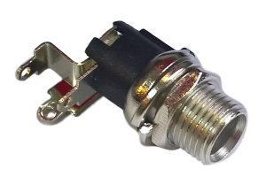 DC jack 2.1mm / 5.5mm angular