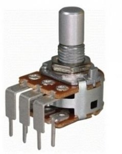 Alpha 2x50k/B lin stereo PCB-V