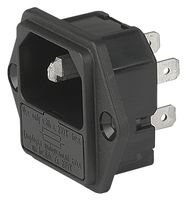 Power jack IEC + fuse Schurter