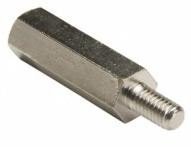 Standoff Brass/Ni M3 x 12mm