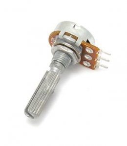 Potentiometr Alpha 500k/A log (23mm)