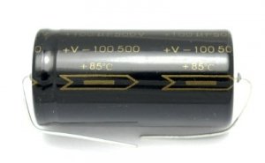 Capacitor Gold Cap 100uF 500V TAD