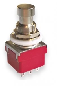 Przełącznik Footswitch 3PDT Red