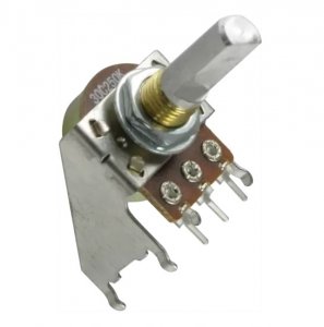 Potencjometr Fender 250k/C rev-log Snap-in, oś typu D