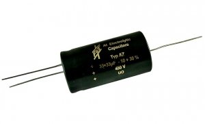 Kondensator elektrolityczny F&T 33uF+33uF 450V
