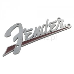 Logo Fender flat Brown
