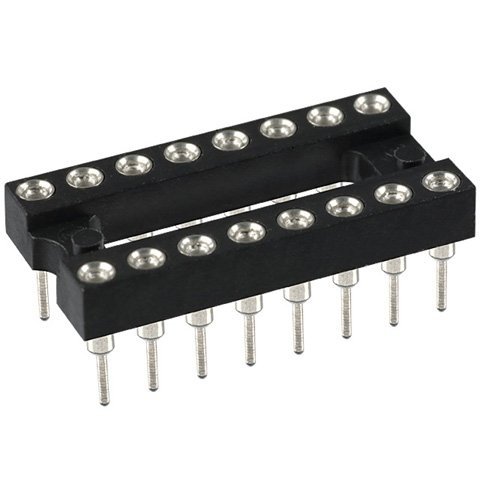 Socket precision DIL20