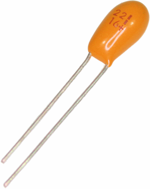 Tantalum capacitor 2,2uF 25V