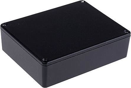 Diecast box alu, 1590BBBK Hammond black
