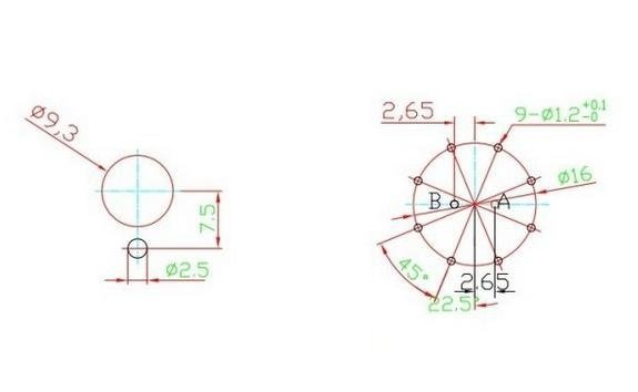 Switch rotary 6 poles 16mm v2