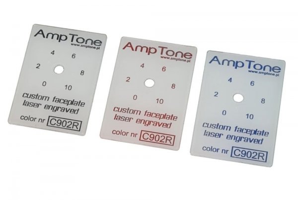 Custom Shop Laser-Engraver - panel/faceplate - Reverse