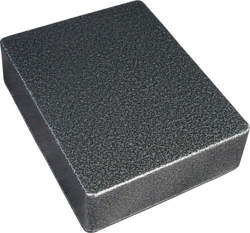 Diecast box alu, black-silver hammertone eq1590BB