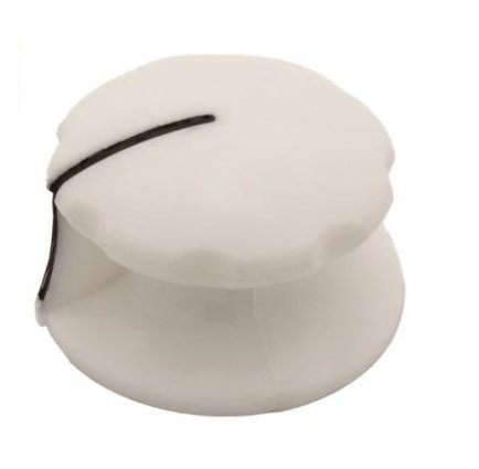 Knob RCA biała 33mm