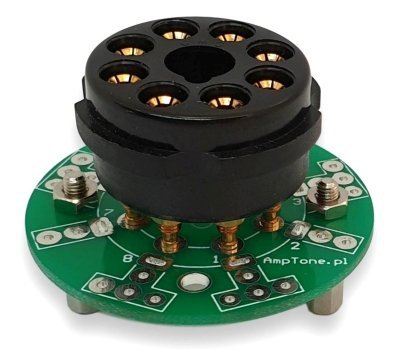 PCB board for sockets 1xOCTAL