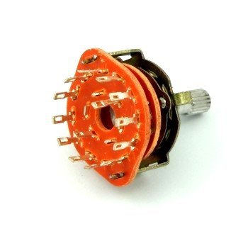 Switch rotary 6 poles (6x2)