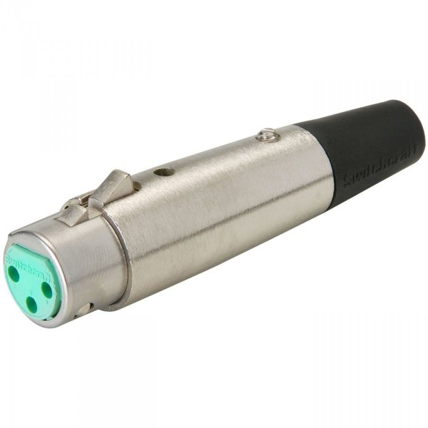 Plug - XLR female A3F Switchcraft
