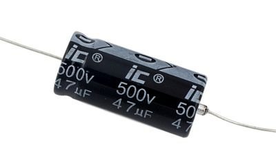 Capacitor 47uF 500V Axial Illinois