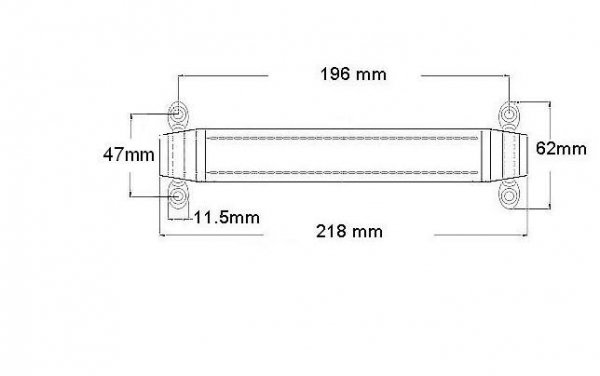 Handle dark brown with white stitching