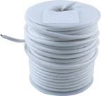 Wire solid core white 20AWG (0,55mm2)