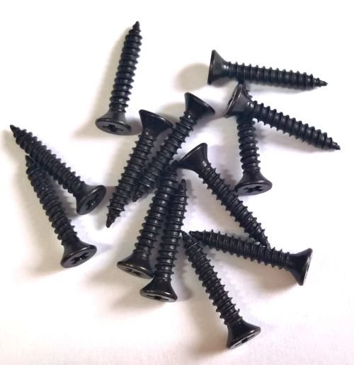 Screw 2,5 x 15mm black