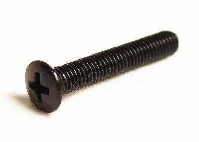 Screw black M5x30