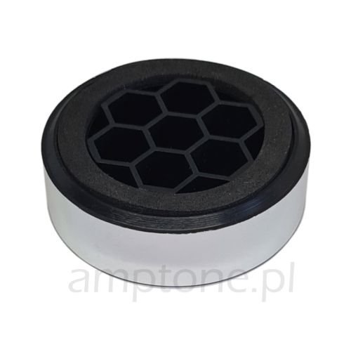 Plastic Foot 60x15 silver