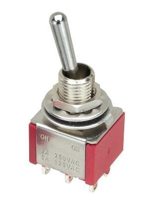 Switch toggle DPDT M202 mini