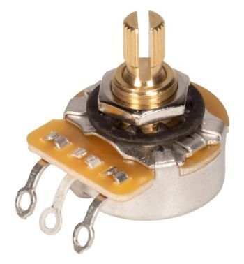 Potencjometr gitarowy CTS 6mm 500k/A logarytmiczny, short