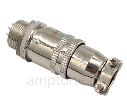 Złącze 2pin DIN gniazdo + wtyk, 12mm, szybkozłączne