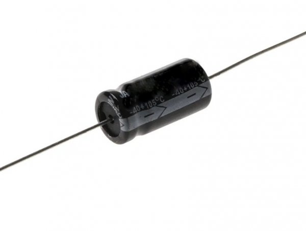 Kondensator elektrolityczny 22uF 100V osiowy
