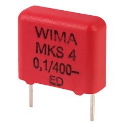 Kondensator MKS4 1uF 400V Wima