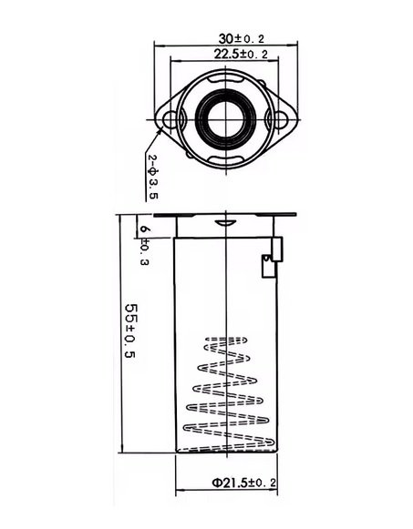 Ekran 7pin srebrny