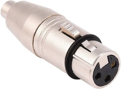 Adapter XLR 3p na RCA żeński 