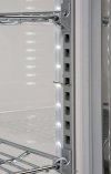 WITRYNA CHŁODNICZA 78L 42x38x96 SREBRNA