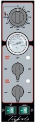 Piec do pizzy elektryczny Cuppone Tiepolo | dwukomorowy | 6+6x35 | TP635L/2CM