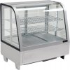 WITRYNA CHŁODNICZA 100L 68x45x67 SREBRNA