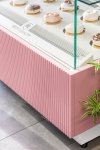 Witryna cukiernicza chłodnicza Dolce Visione Premium 700 | wnętrze ze stali nierdzewnej | 700x670x1300 mm