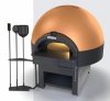 Piec do pizzy neapolitańskiej | Piec obrotowy do pizzy | 12x30cm | 500 °C | AUGUSTO PR E EM