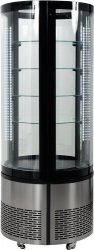 WITRYNA CHŁODNICZA 400L 68x68x175 CZARNA